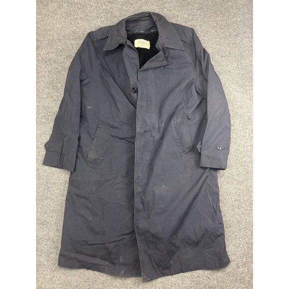 Centre Mfg. Co., Inc. Other - Vintage Centre Mfg Co All Weather Coat Mens 42L Blue AF 1600 Removable Liner